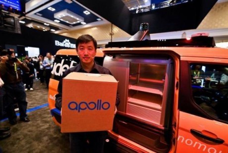 百度無人駕駛物流車完成首次跨洋接力運送，覆蓋全物流場景