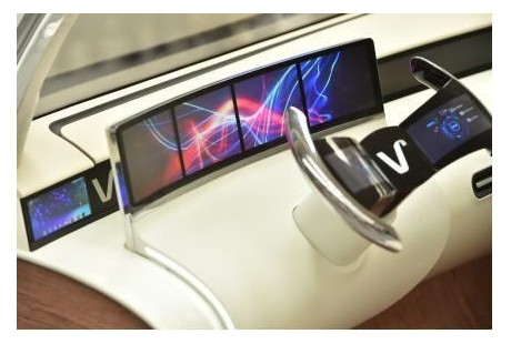 維信諾概念車載暢想無人駕駛新方向！