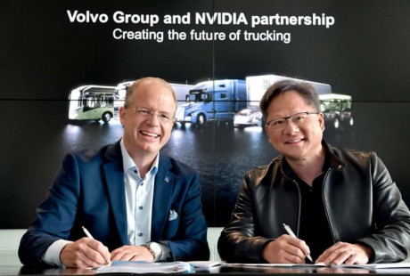 沃爾沃合作英偉達(dá),為自動(dòng)駕駛卡車研發(fā)AI決策系統(tǒng)!