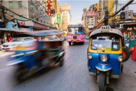 泰國正開展自動駕駛汽車測試,居然是輛三輪車?