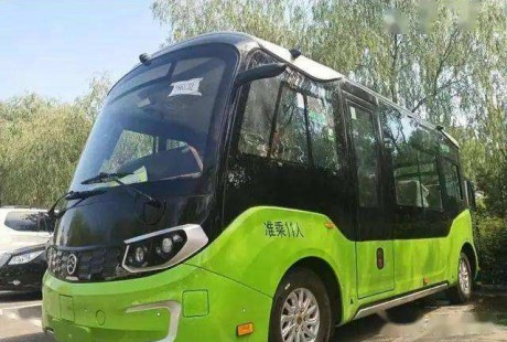 草原上的無人駕駛公交來了!