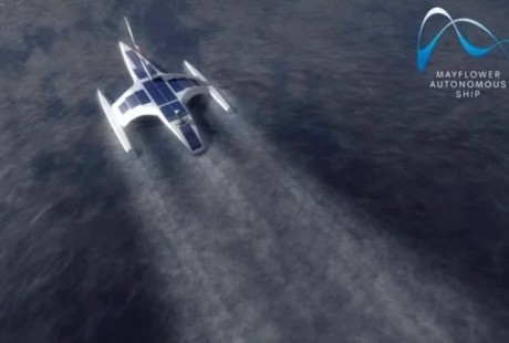 “五月花”號(hào)無(wú)人駕駛船只將在明年年初嘗試橫跨大西洋的旅程