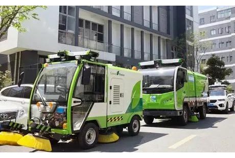 無人駕駛清潔車大量測試使用，爆發在即！