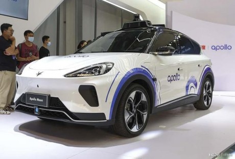 百度發布自動駕駛汽車，一輛車成本為48萬