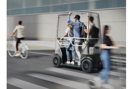 【海外熱訊】自動(dòng)駕駛“多人滑板平臺(tái)”設(shè)計(jì)出爐