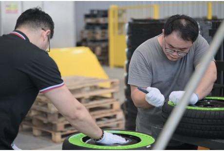 產能大幅提升!費曼科技無人車輪胎技術新突破